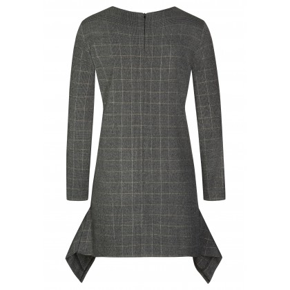 Klassisches Kleid ELLA mit stilvollem Karomuster /