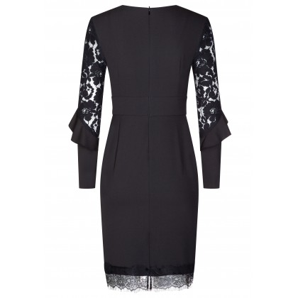 Verführerisches Kleid JOHANNA mit eleganter Spitze /