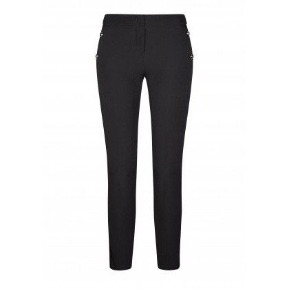 Stilvolle Hose MARLENE mit edel changierenden Details /