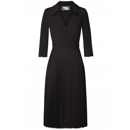 Bezauberndes Kleid VANESSA mit feinen Plissee-Falten /