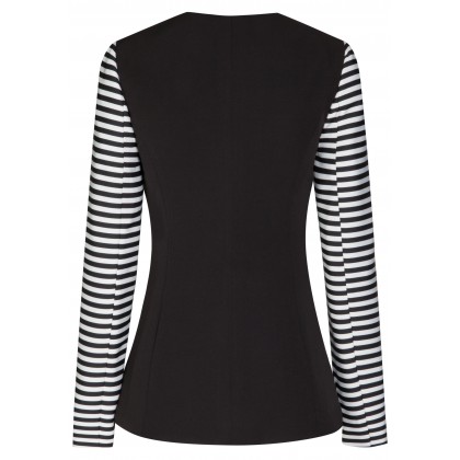 Stilvoller Blazer AMALIA mit modischem Streifen-Dessin /