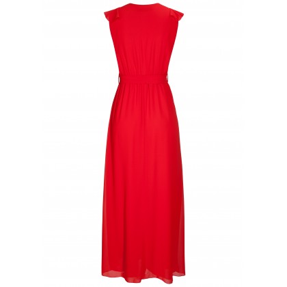 Schwungvolles Maxikleid BONELLA mit stilvollen Volants /