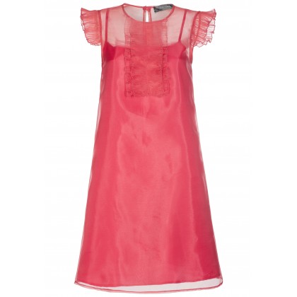 Extravagantes Kleid BASILIA in edel changierender Optik /