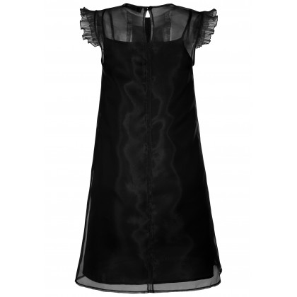 Extravagantes Kleid BASILIA in edel changierender Optik /