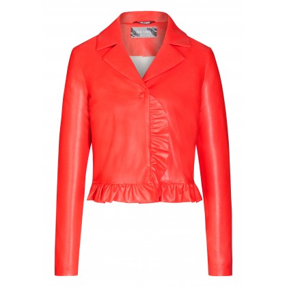 Modische Jacke EDIGE in Leder-Optik /