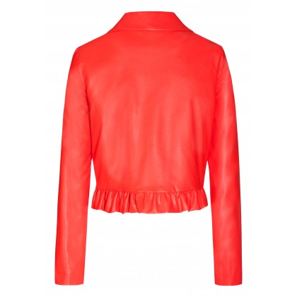 Modische Jacke EDIGE in Leder-Optik /