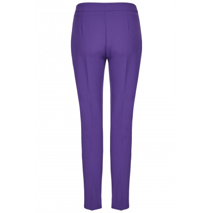 NICOWA – Klassische Hose OICONA in Amethyst mit Bügelfalte /