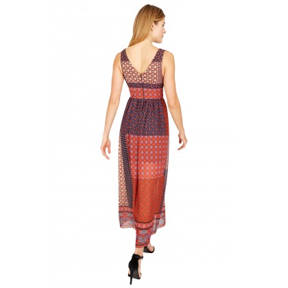 NICOWA – Ausgefallenes Kleid NONIVA mit changierendem Muster /