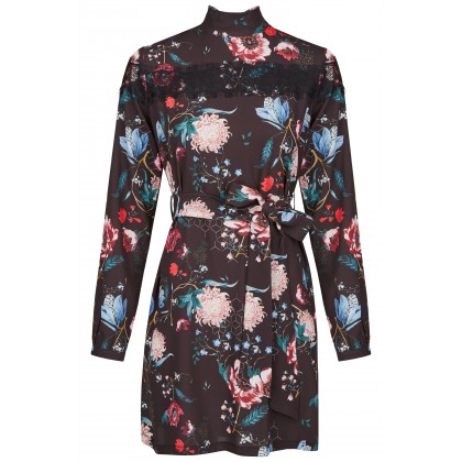 NICOWA – Midi-Kleid ASISTINA mit ausgefallenem Muster /
