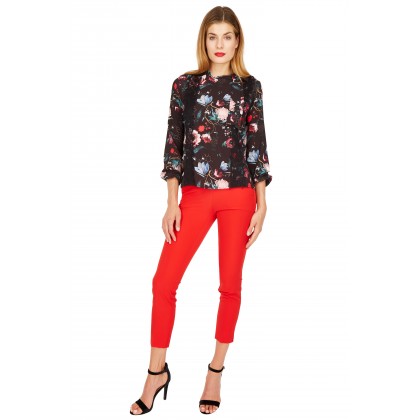NICOWA – Bluse OTILDE mit floralem Muster /