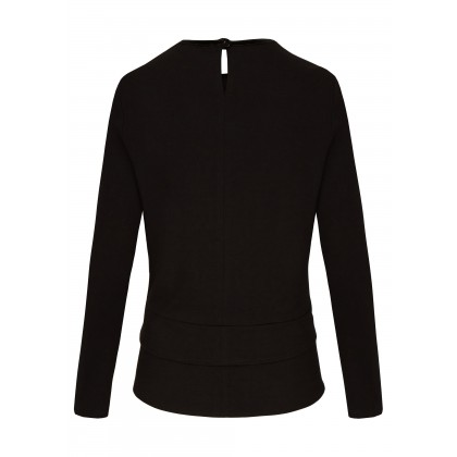 NICOWA – Sweatshirt Oberteil OGENIA mit Rüschendetails /