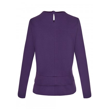 NICOWA – Sweatshirt Oberteil OGENIA mit Rüschendetails /