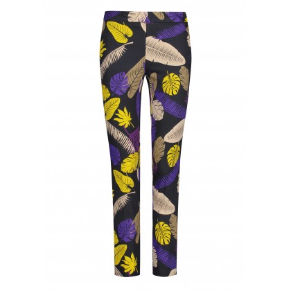 Tropisch gemusterte Hose NIETTA /