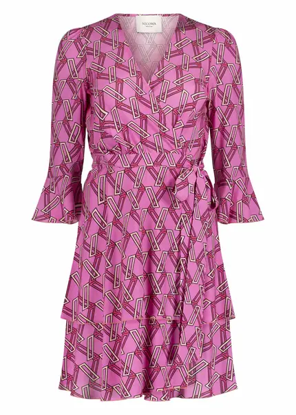 Nicowa Extravagant wrap dress - PINOWA in PINKarticle number NC7A12022044E-139