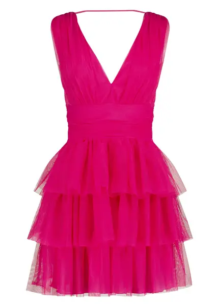 Nicowa Tulle mini dress - STELLOWA in PINKarticle number NC7A12030044E-139