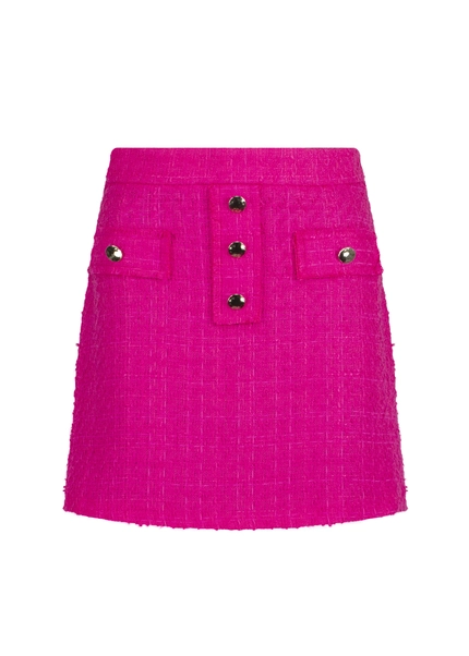 Nicowa Bouclé mini skirt- MIORO in PINKarticle number NC7A32013044E-139