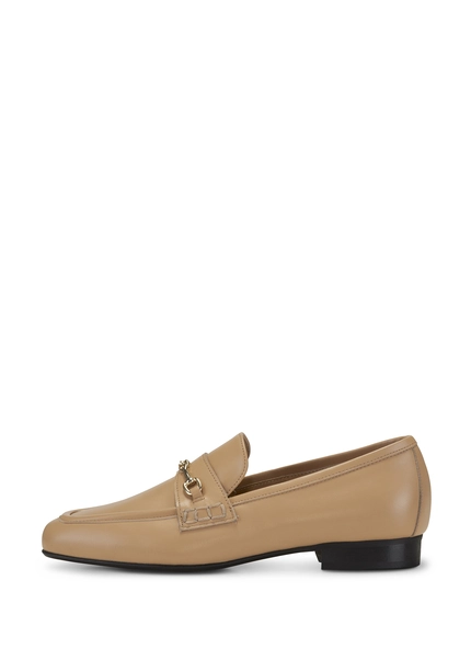 Nicowa Classic loafer with metal application MOCASO in BEIGEarticle number NC8A21503010E-138