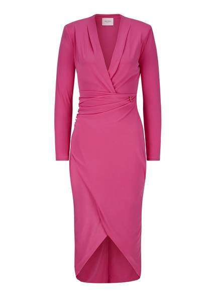 Nicowa Draped midi dress - MICIMA in pinkarticle number NC8A22004044E-139