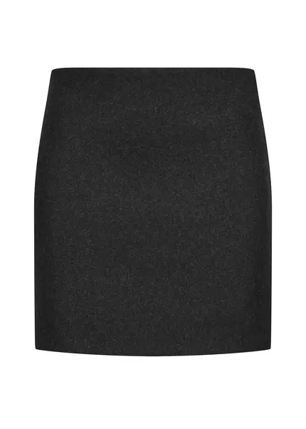 Nicowa Wool Mini Skirt - LANINO in ANTHRACITEarticle number NC9A24016038E-007