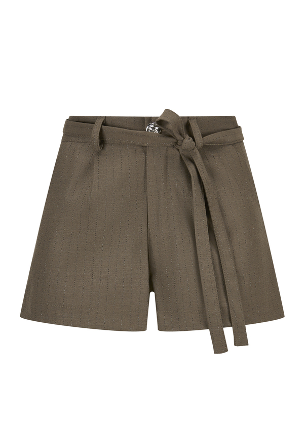 CARLAWO, OLIVE PINSTRIPE Frontansicht