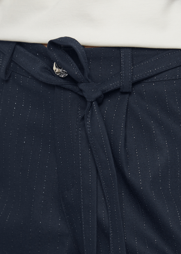 CARLAWO, NAVY PINSTRIPE 