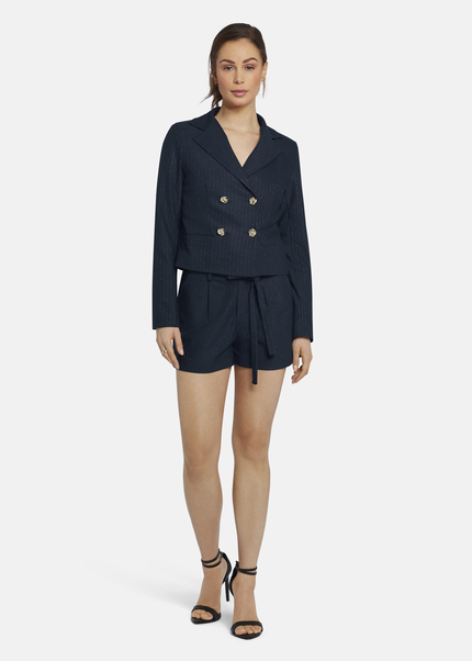 CARLOWIA, NAVY PINSTRIPE Rückansicht