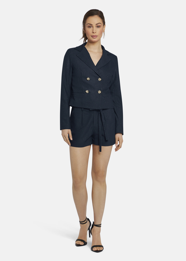 CARLOWIA, NAVY PINSTRIPE Rückansicht