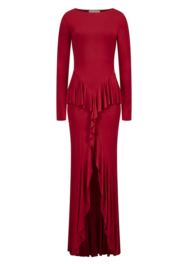 AWILARA, DARK RED Frontansicht